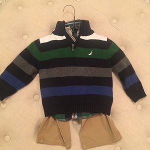 Nautica 3 piece set for boys 12 months